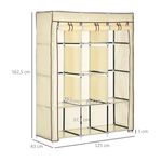 armario-de-tela-homcom-crema-puerta-medidas