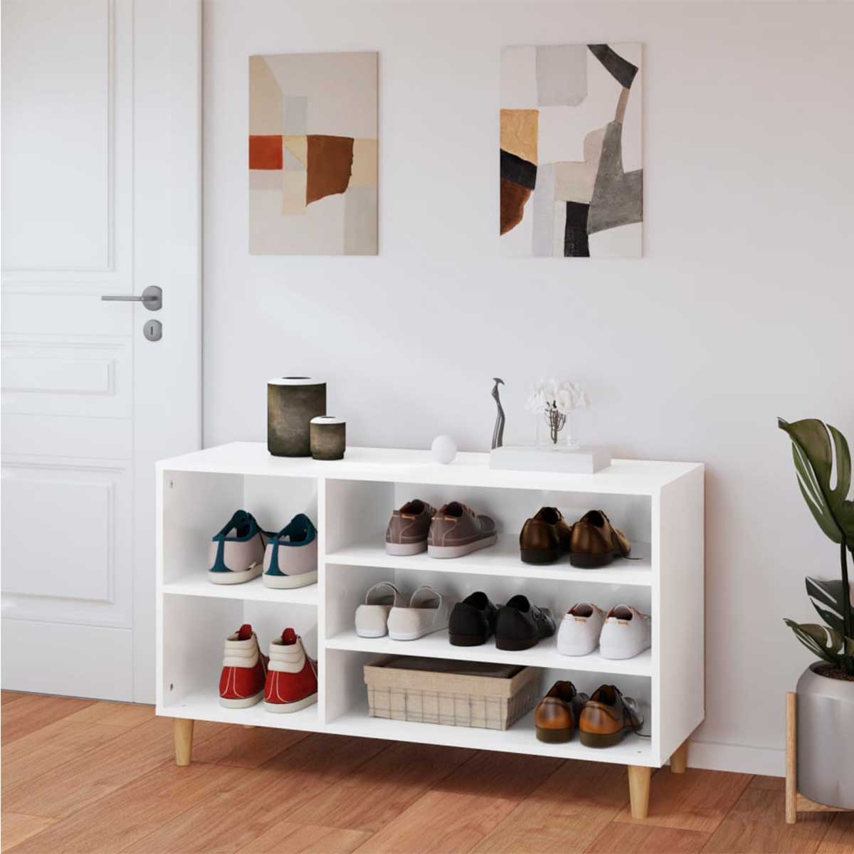 mueble-zapatero-madera-entrada-blanco-brillo-1