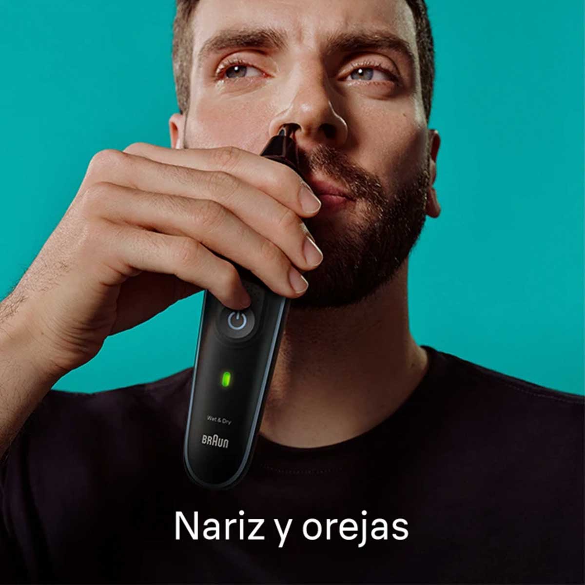 Recortadora Braun Series 5 MGK 5411 9 en 1 uso de cabeza a pies negro características 3