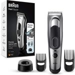 Cortapelo Braun HC 5090 HairClipper inalámbrica 17 ajustes de corte gris/negro