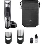 Cortapelo Braun HC 5090 HairClipper inalámbrica 17 ajustes de corte gris/negro accesorios