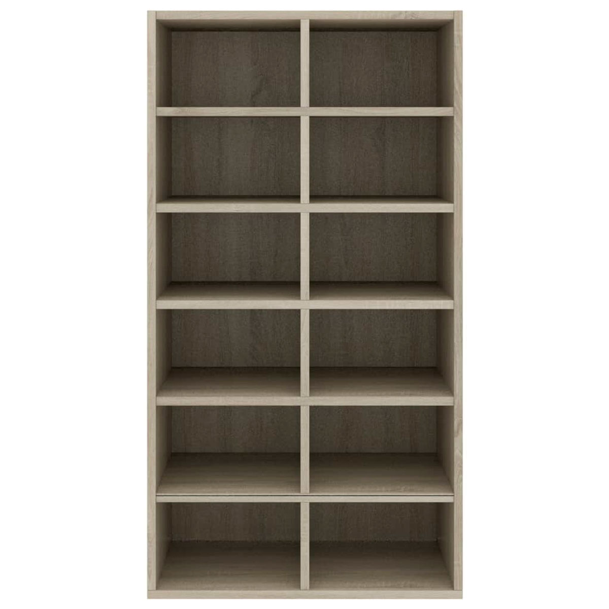 mueble-zapatero-12-compartimentos-gris-claro-frente