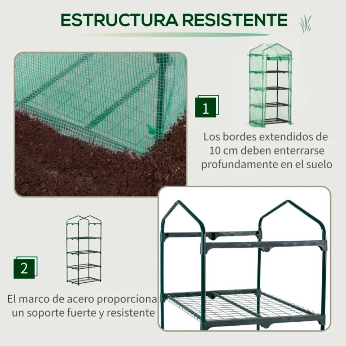 invernadero-jardin-4-estantes-verde-estructura