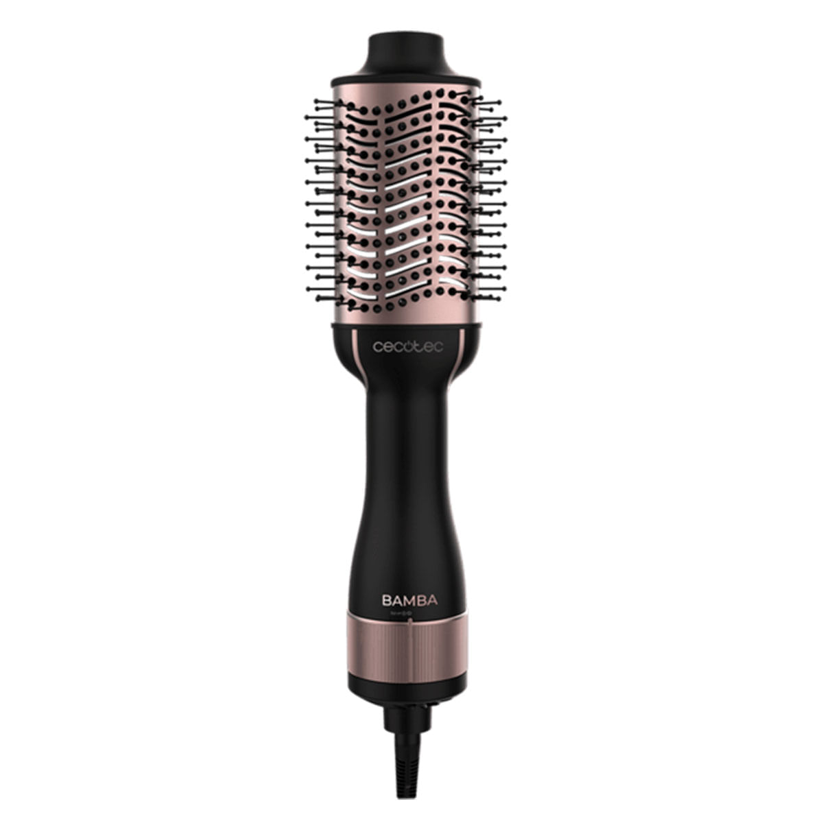 Cepillo-de-aire-Cecotec-Bamba-CeramicCare-Unique-1200W-2-en-1-negro-rosa