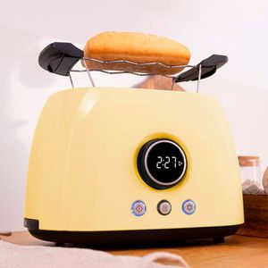 Tostador Cecotec ClassicToast 8000 Double 800W 2 ranuras pantalla digital