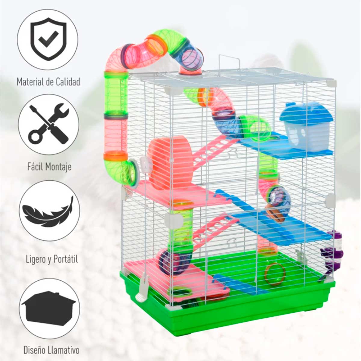 jaula-para-hamster-caracteristicas