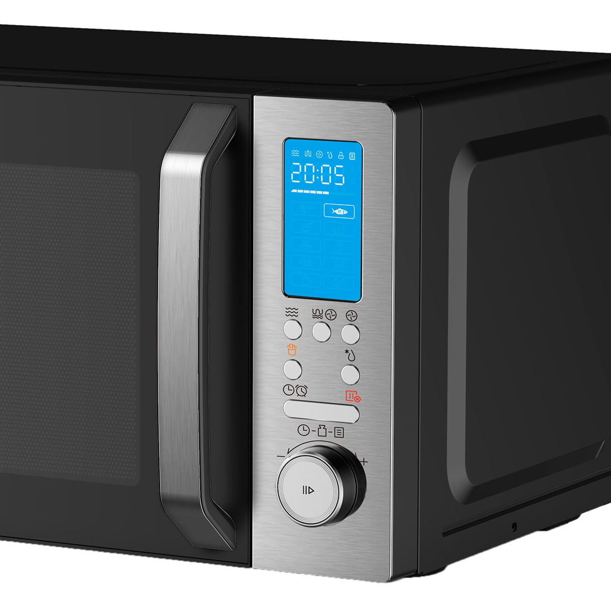 Microondas de convección Svan SVMW270CVN 900W 26L función Air Fryer negro ampliada