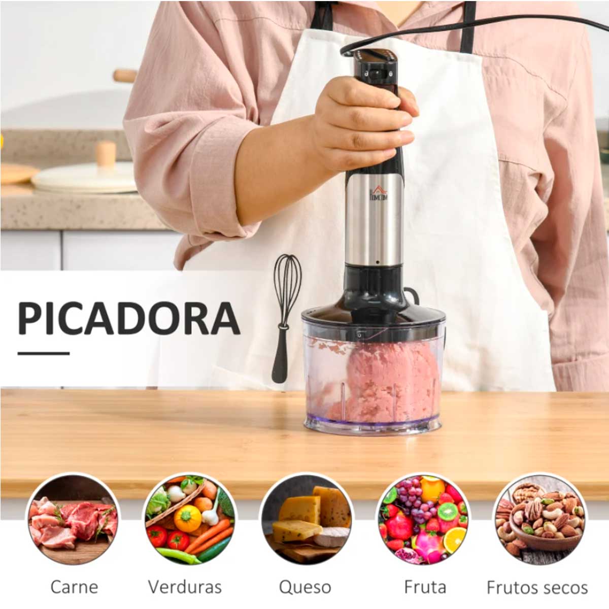 batidora-de-mano-4-en-1-turbo-homcom-picadora