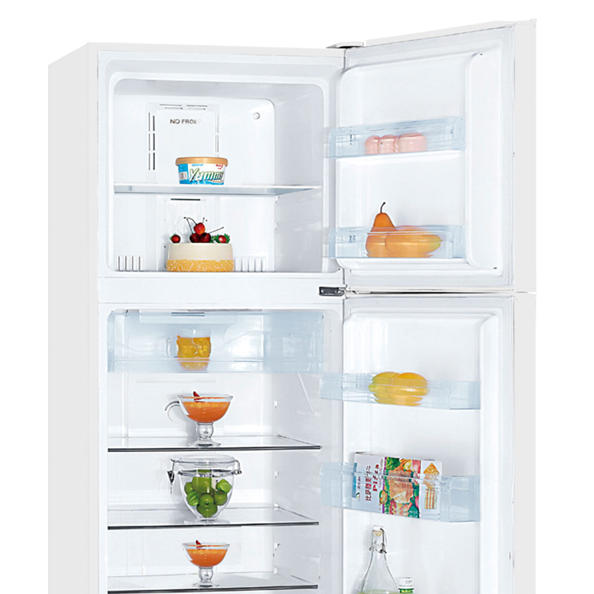 Frigorífico de 2 puertas Infiniton FG-1570NF Total No Frost 334L F blanco 170 cm detalle congelador