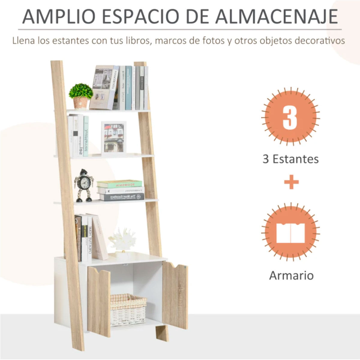 estanteria-de-pared-escalera-3-estantes-1-armario