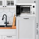 Microondas encastrable Cecotec GrandHeat 2090 Built-in Touch White 1200W 21L con grill blanco alejada