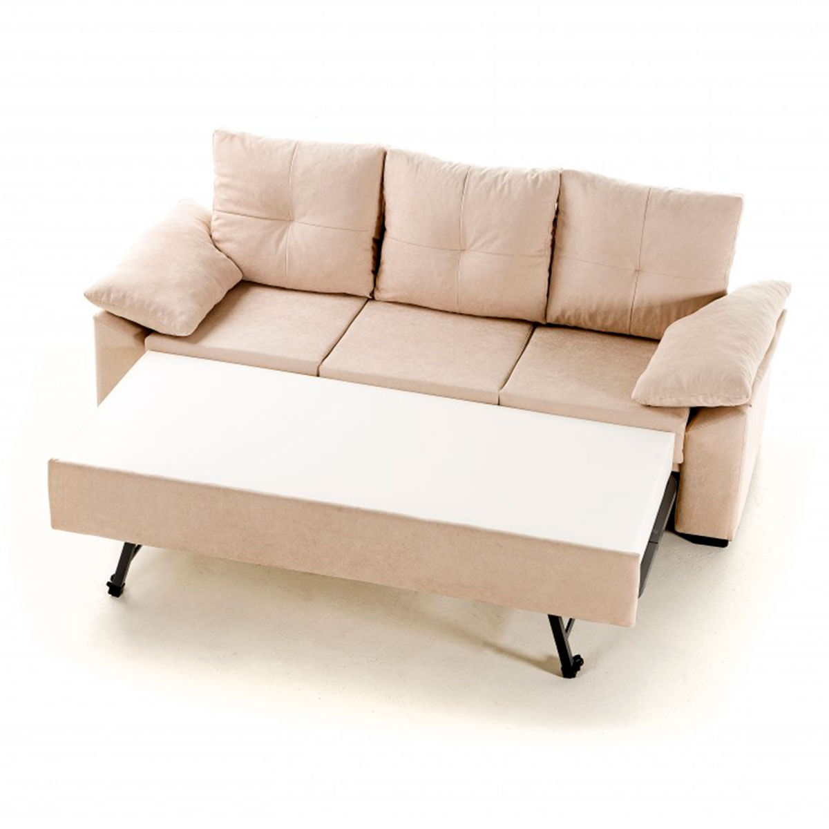 Sofá cama Panamá 3 plazas con módulo chaiselongue reversible