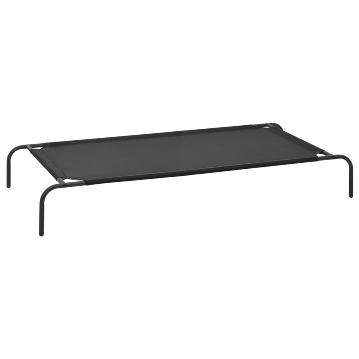 cama-para-perro-elevada-negra-xl-frente
