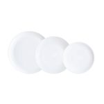Vajilla Pampille Luminarc 18 piezas 6 servicios opal blanco