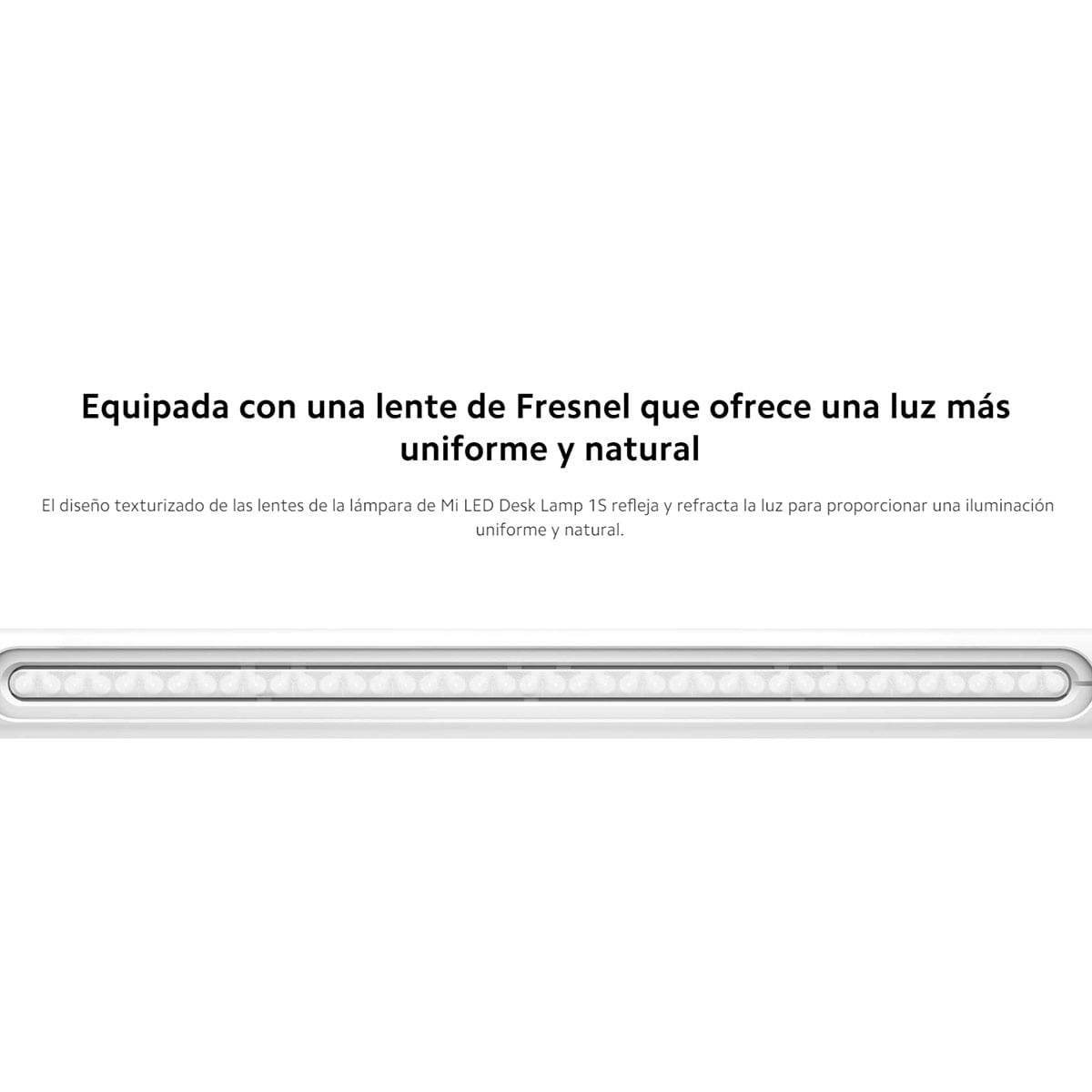 Lámpara inteligente Xiaomi Mi LED Desk Lamp 1S 6W control por voz blanco características