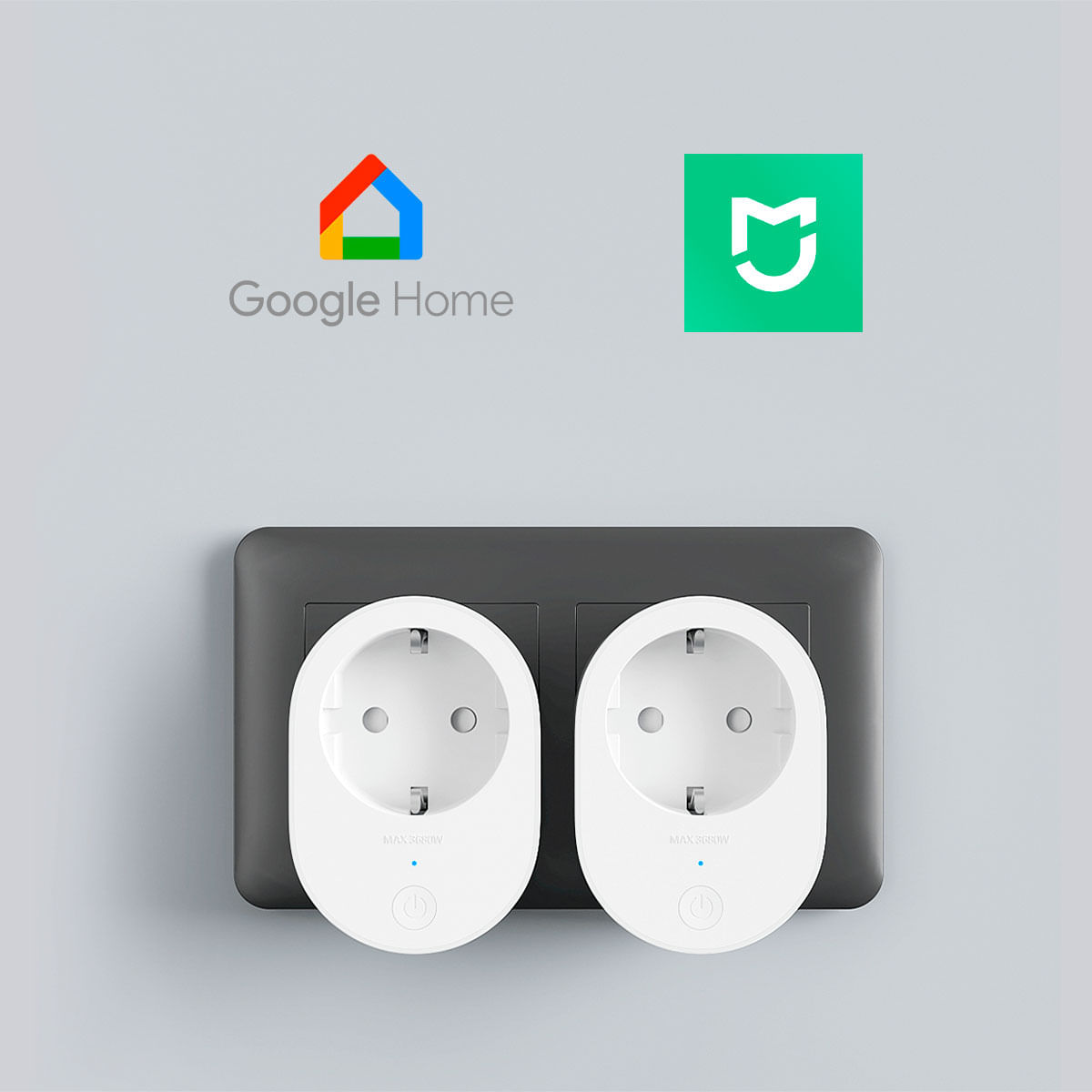 Enchufe inteligente Xiaomi Mi Smart Plug 2 WiFi blanco ambientada 2