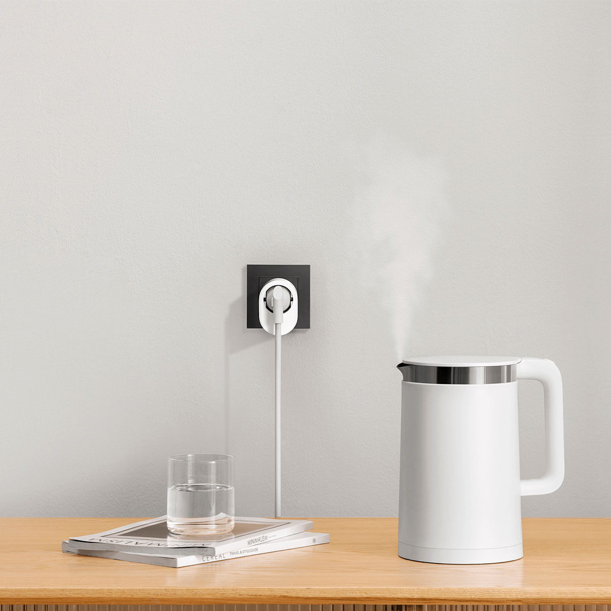 Enchufe inteligente Xiaomi Mi Smart Plug 2 WiFi blanco ambientada 5