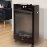 Estufa de gas Infiniton HBF-5205 4200W llama azul negro ambientada