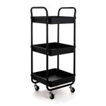 Carrito-multiusos-Garbo-Quid-3-cestas-negro-77x345x295-cm