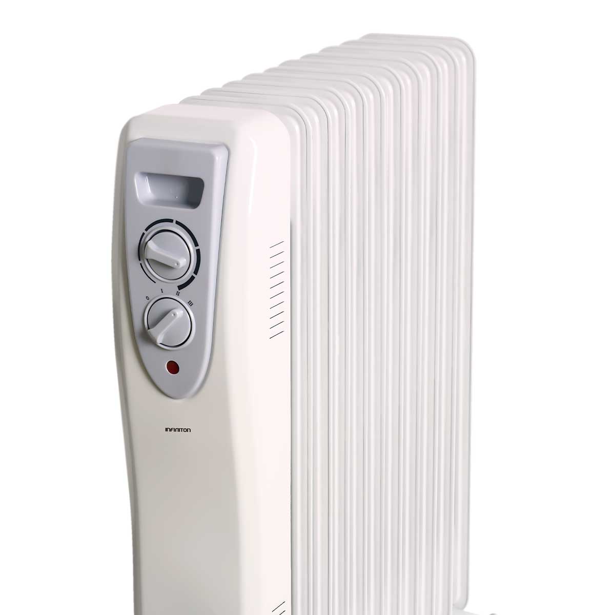Radiador de aceite Infiniton HOR-2500 2500W 3 niveles de potencia blanco ampliado
