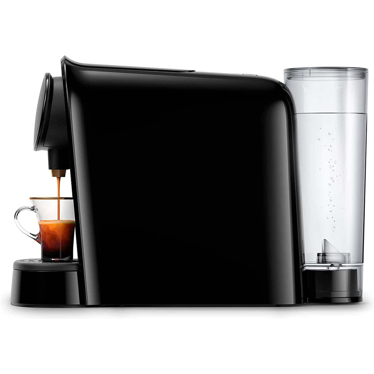 Cafetera de cápsulas Philips L'OR Barista Original LM8012/60 1450W 1L 19 bar negro perfil