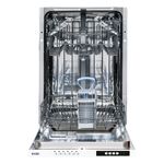 Lavavajillas integrable Svan SVJI1045 10 cubiertos 6 programas E blanco 44,8 cm