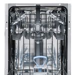 Lavavajillas integrable Svan SVJI1045 10 cubiertos 6 programas E blanco 44,8 cm detalle superior