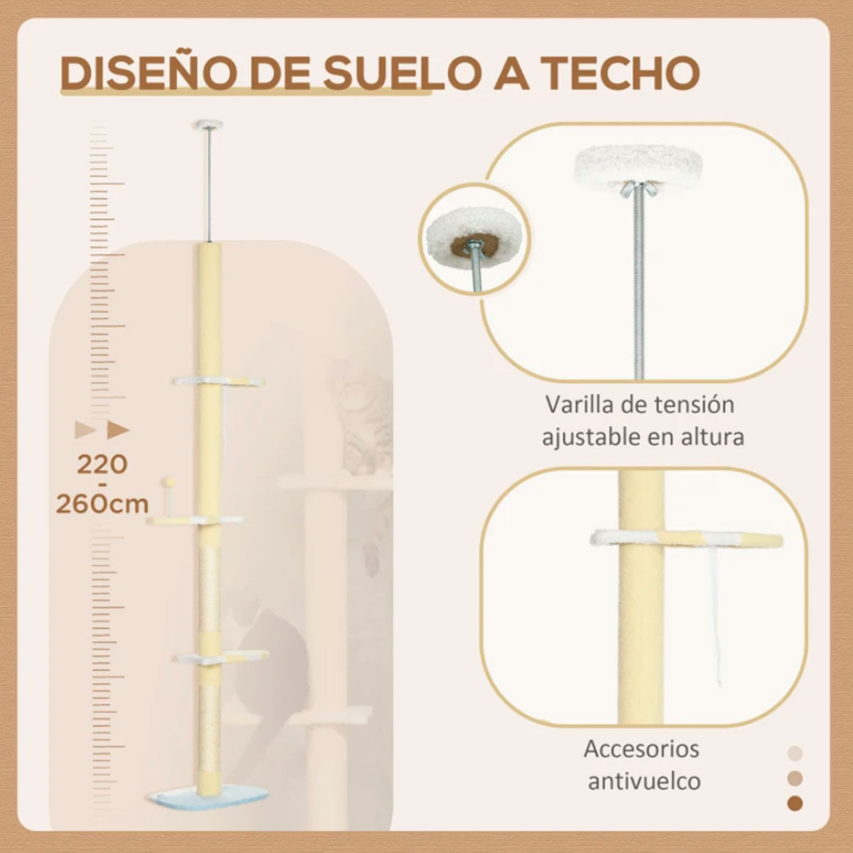 arbol-rascador-para-gatos-pawhut-altura-ajustable
