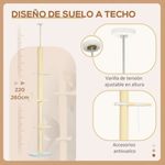 arbol-rascador-para-gatos-pawhut-altura-ajustable