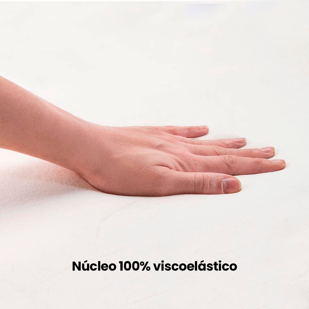 Almohada Cecotec Flow PureAdapt núcleo 100% viscoelástico blanco 150 cm 2
