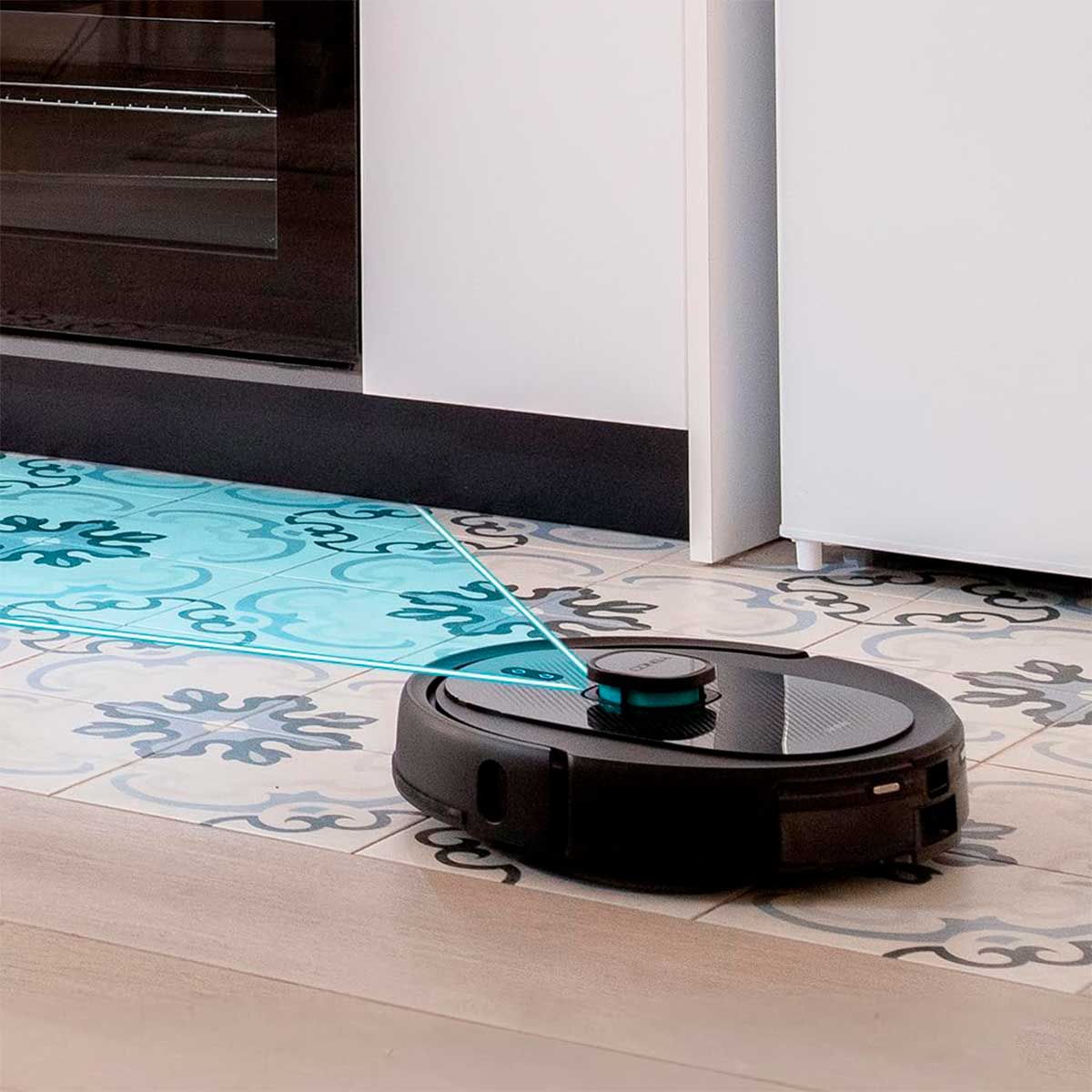 Robot aspirador Cecotec Conga 7490 Immortal Home X-Treme 2600Pa 4 en 1 conexión WiFi con accesorios negro 2