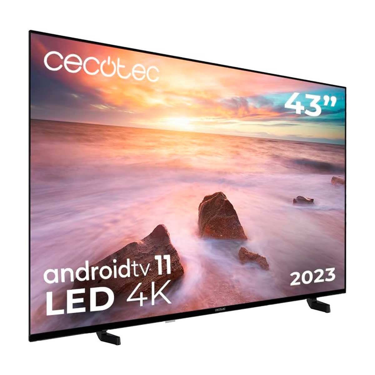 Televisor Smart TV Cecotec TV Cecotec A2 series ALU20043 43'' 4K UHD LED Android 11 F negro 2