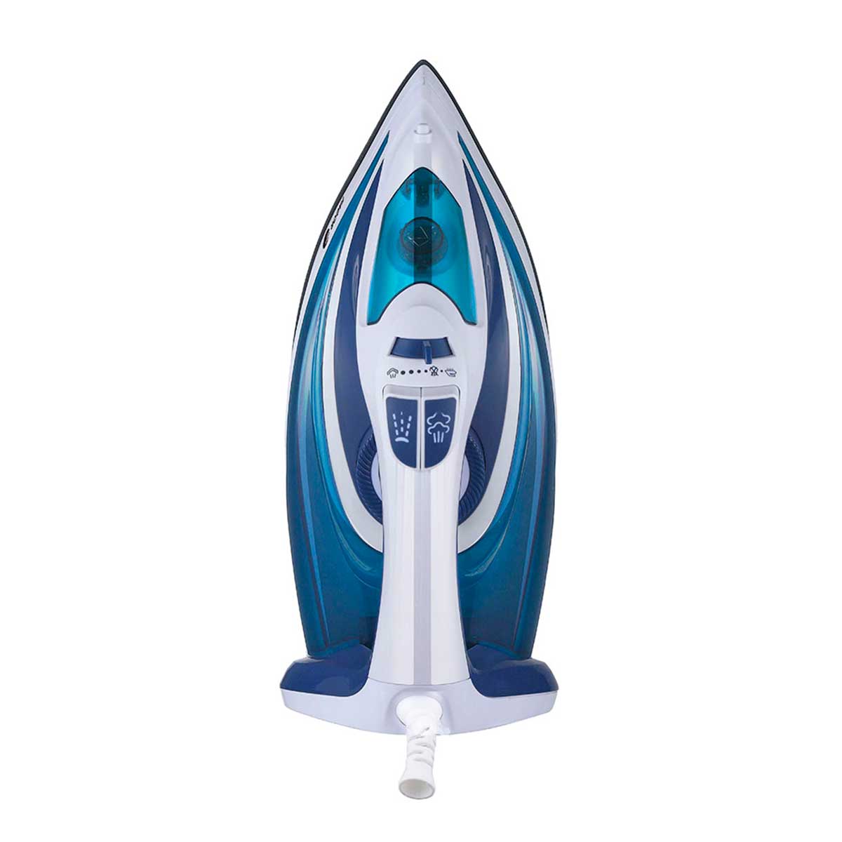 Plancha de vapor Fagor Comforta FGE698 3000W 480ml suela cerámica azul/blanco 3