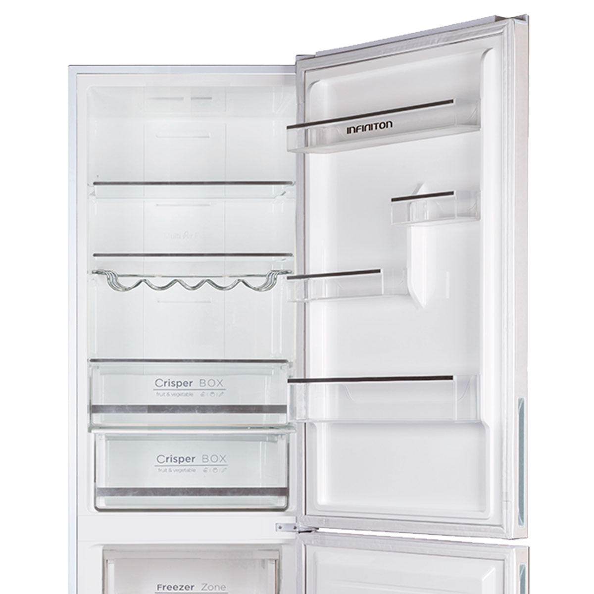 FRIGORíFICO COMBI INFINITON FGC-240W NFT - BLANCO, 320 LITROS, NO FROST TOTAL, A