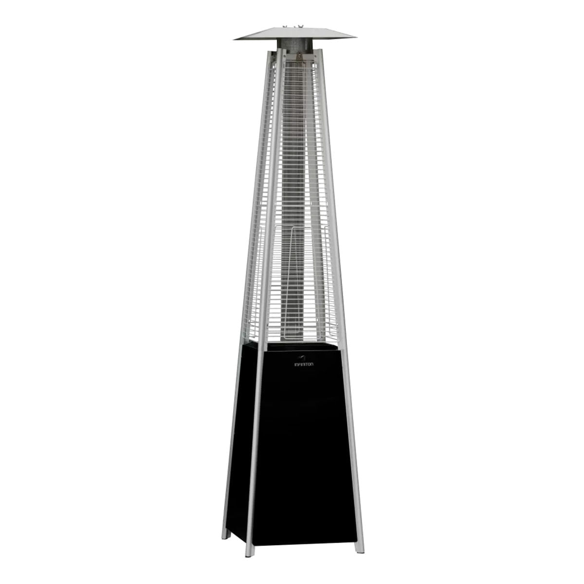 Estufa piramidal exterior Infiniton PG-SA02 13000W especial terrazas inox