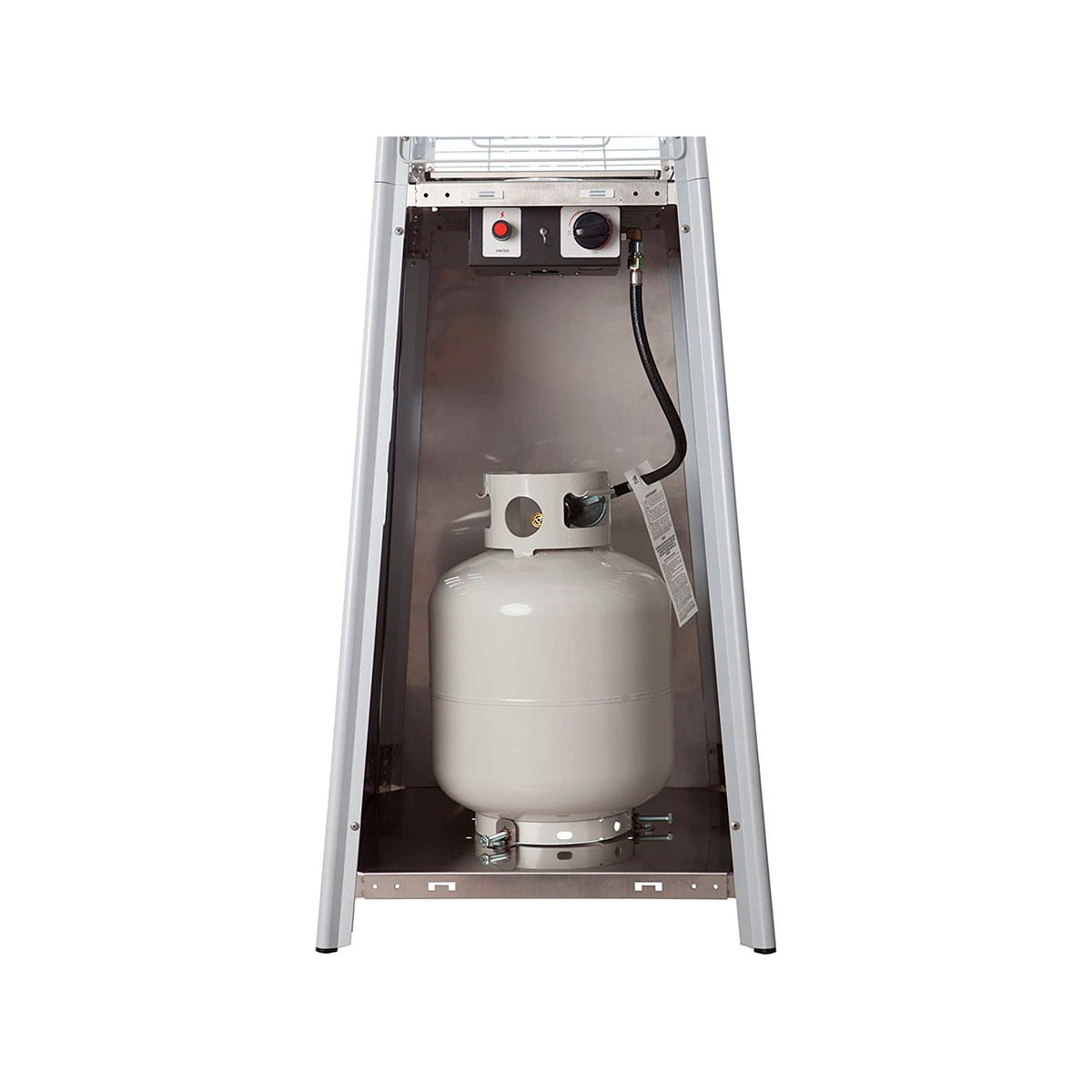 Estufa piramidal exterior Infiniton PG-SA02 13000W especial terrazas inox 4