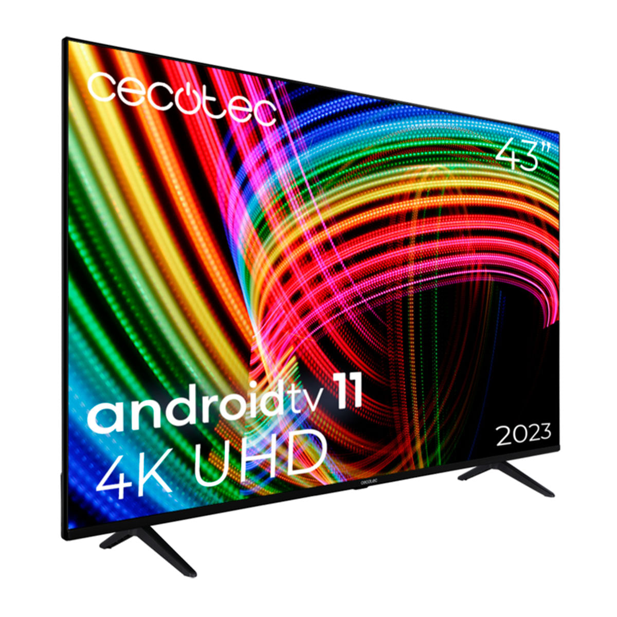 Televisor Smart TV Cecotec TV LED A3 Series ALU30043 43'' 4K UHD LED Android 11 G negro 2