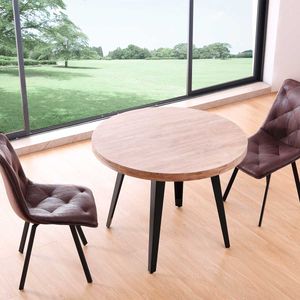 Mesa de comedor Berg diseño fijo Ø100x76 cm