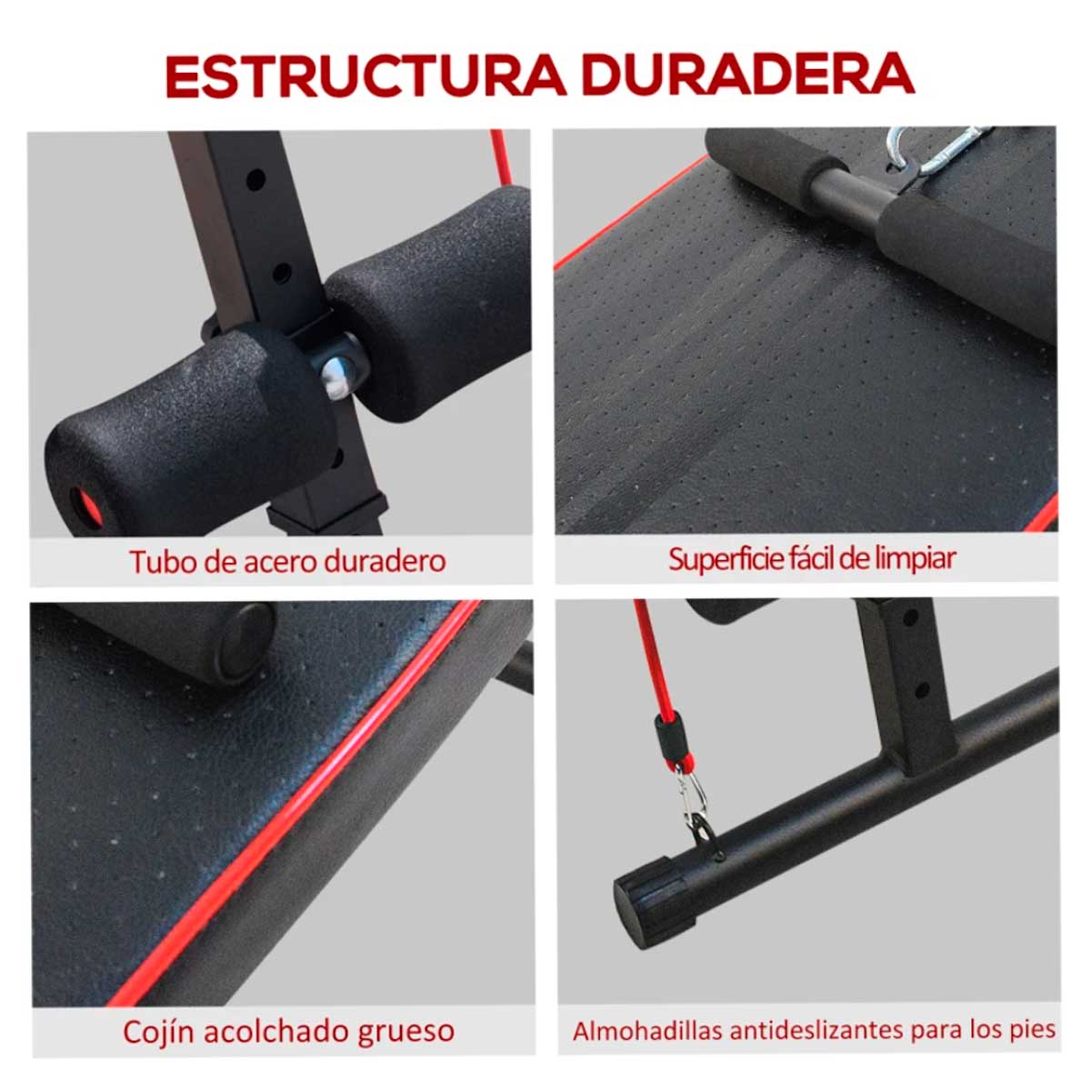 banco-de-abdominales-homcom-estructura