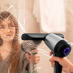Aspirador limpiacristales Cecotec Conga Rockstar 3700 Glass 3 en 1 con accesorios inox
