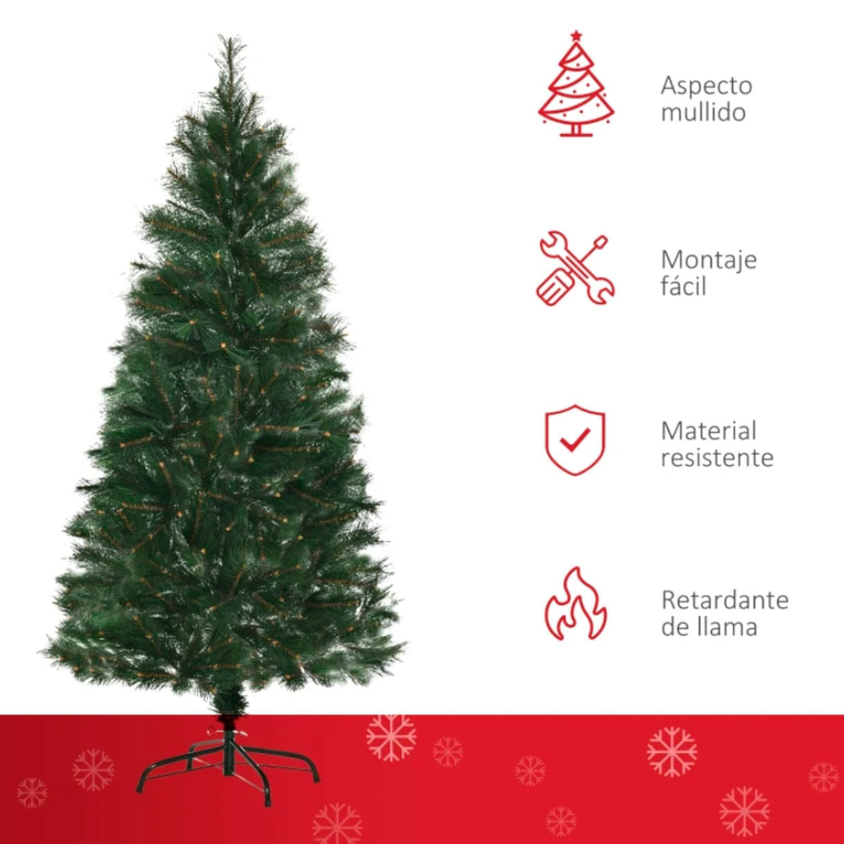 arbol-navidad-artificial-150cm-219-ramas-caracteristicas