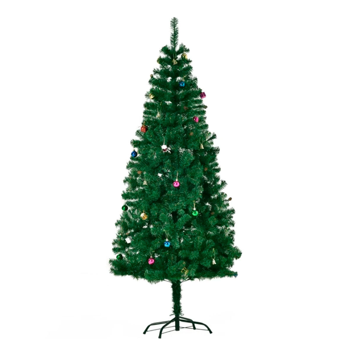 arbol-navidad-180cm-624-ramas-adornos-desmontable-frente