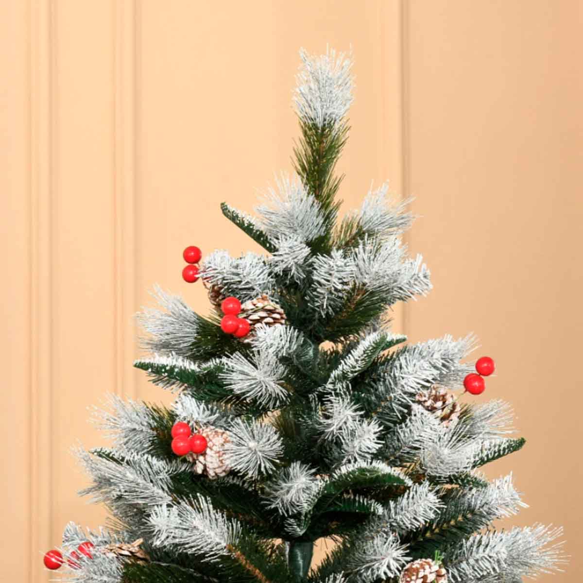 arbol-navidad-180cm-678-ramas-adornos-puntas-blancas-detalle-parte-punta
