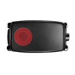 Plancha de asar Cleo HotZone Fagor 2200W revestimiento de piedra negro 2