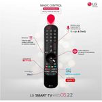 Televisor Smart TV LG 43NANO766QA 43'' 4K UHD Nanocell WiFi SmartTV WebOS 22 G negro 8