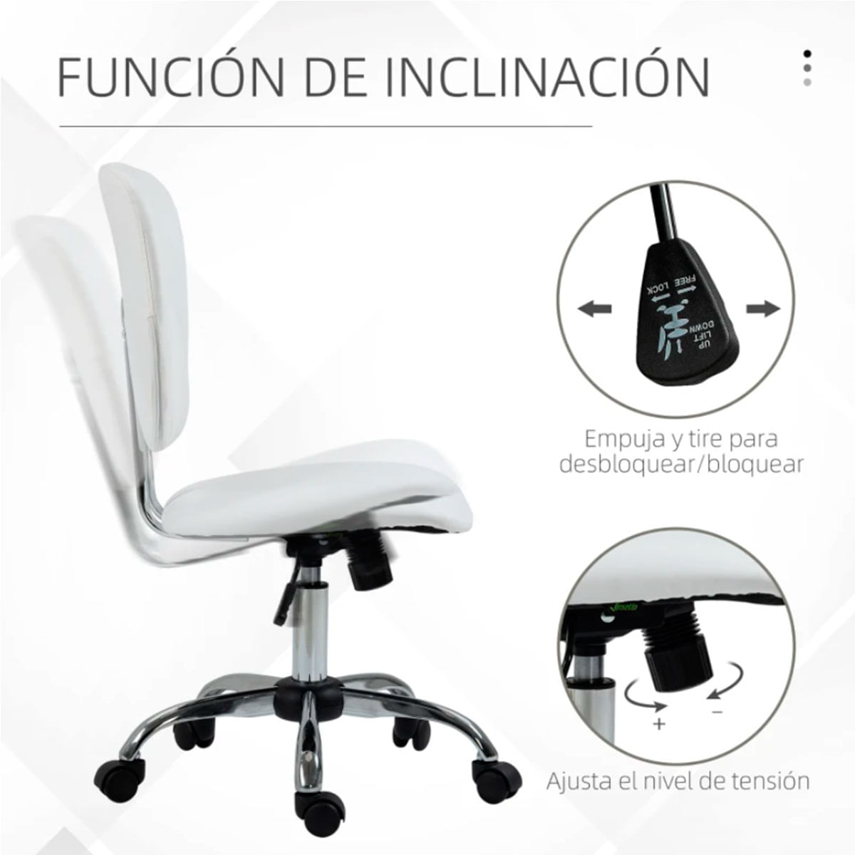 silla-de-oficina-vinsetto-blanco-basculante