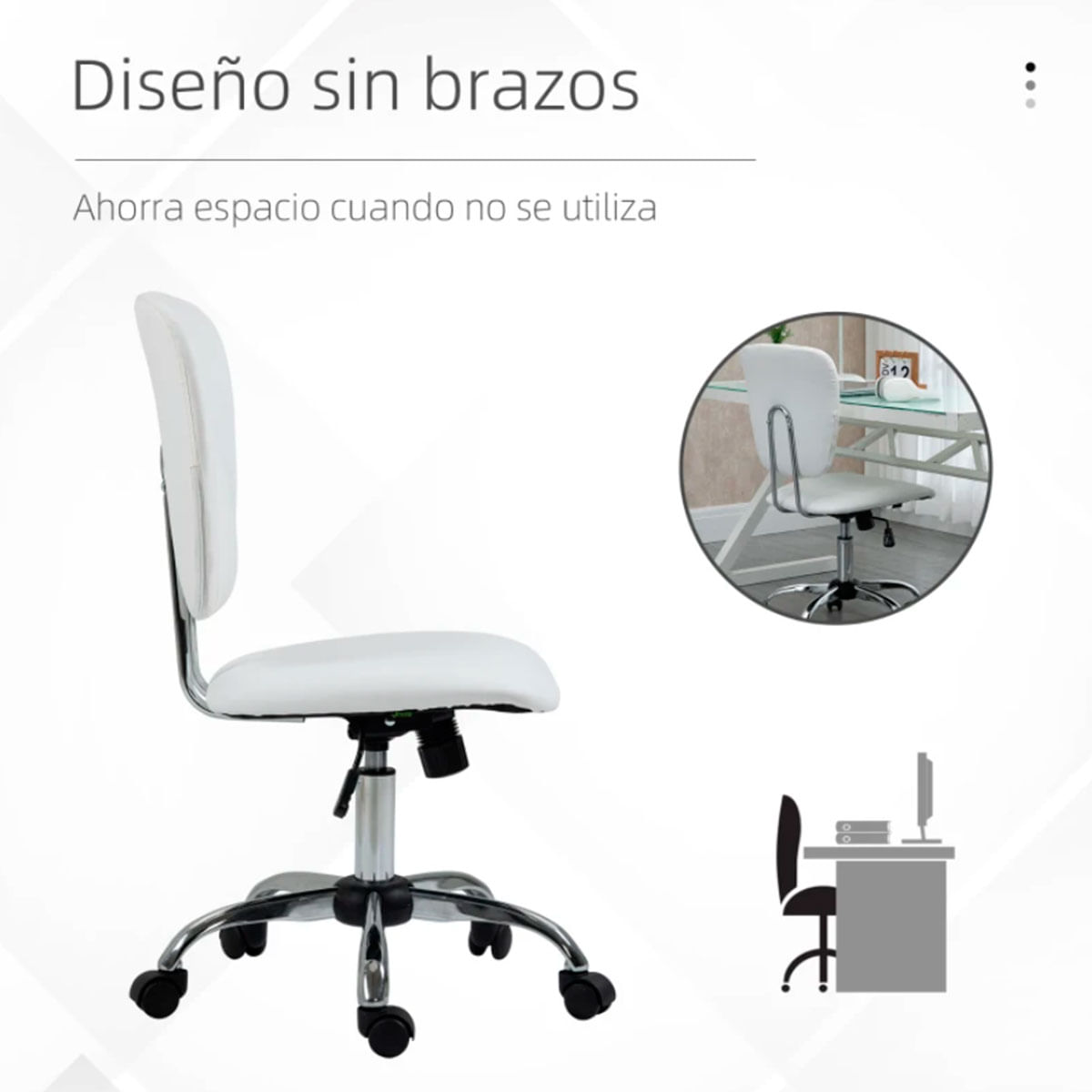 silla-de-oficina-vinsetto-blanco-sin-brazos