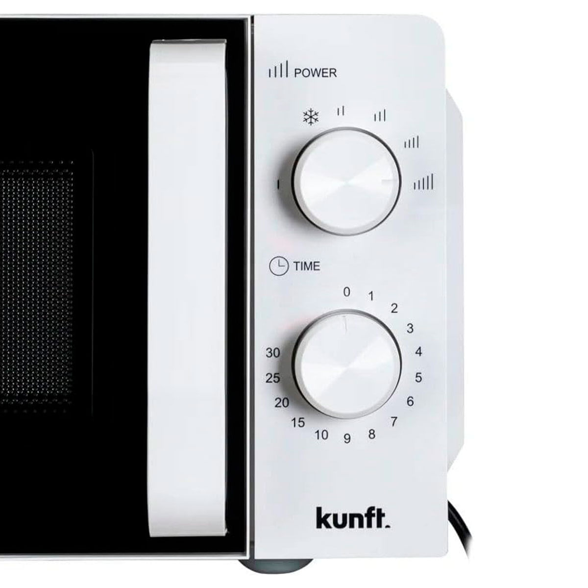 Microondas Kunft KMW-4459 700W 20L 6 niveles blanco 3