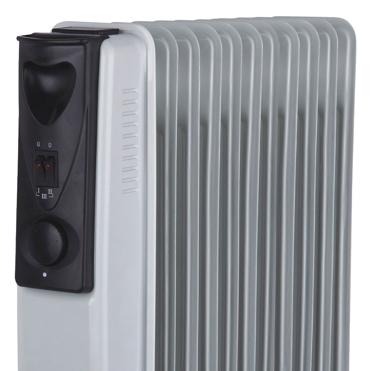Radiador de aceite Svan SVCA11RA 2500W 3 niveles de potencia blanco 2