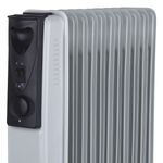 Radiador de aceite Svan SVCA11RA 2500W 3 niveles de potencia blanco 2